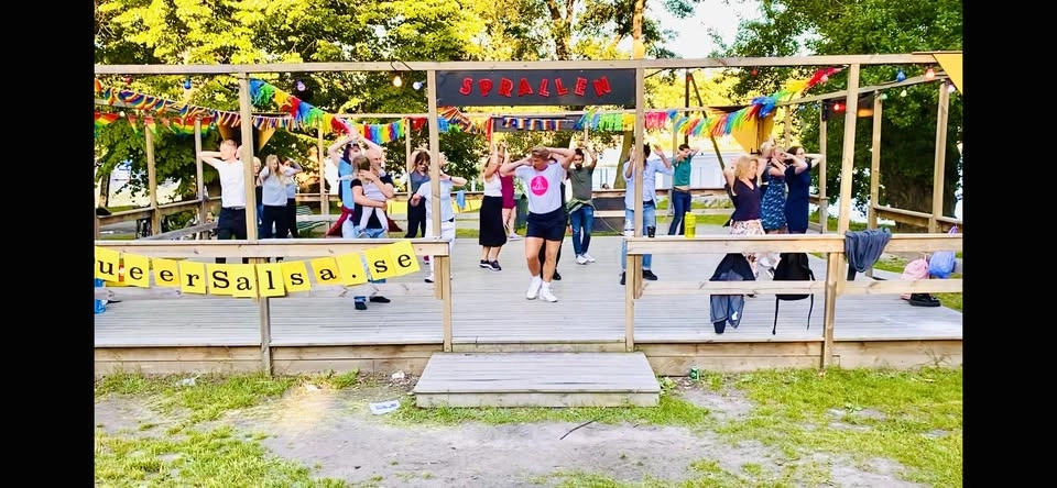 PREMIÄR: Salsa & bachata i Solen på Sprallen! Kl 15-18! Med show!