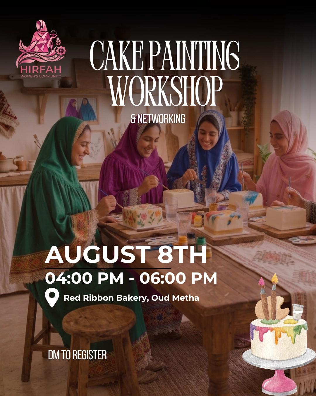 Cake Painting & Networking | AED 100