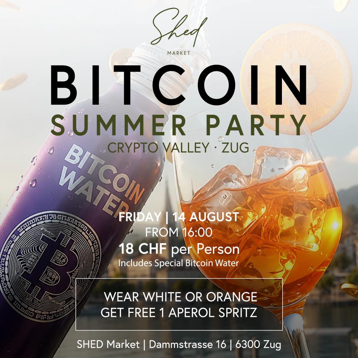 Bitcoin Summer Party · Crypto Valley Zug