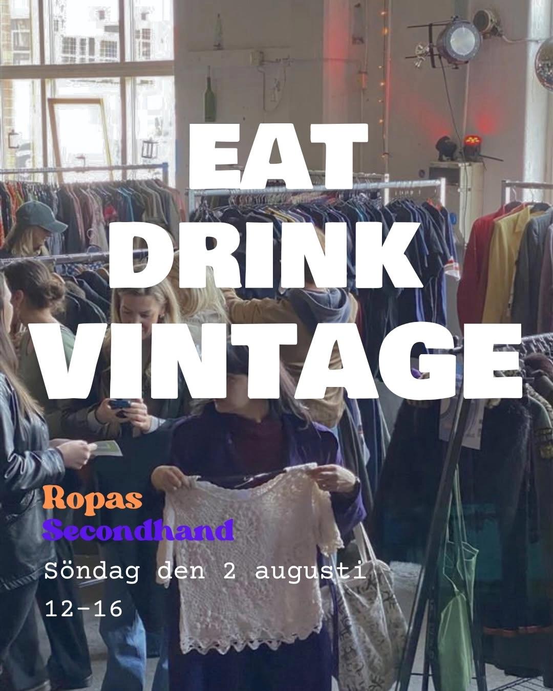 Eat Drink Vintage – Vintageloppis