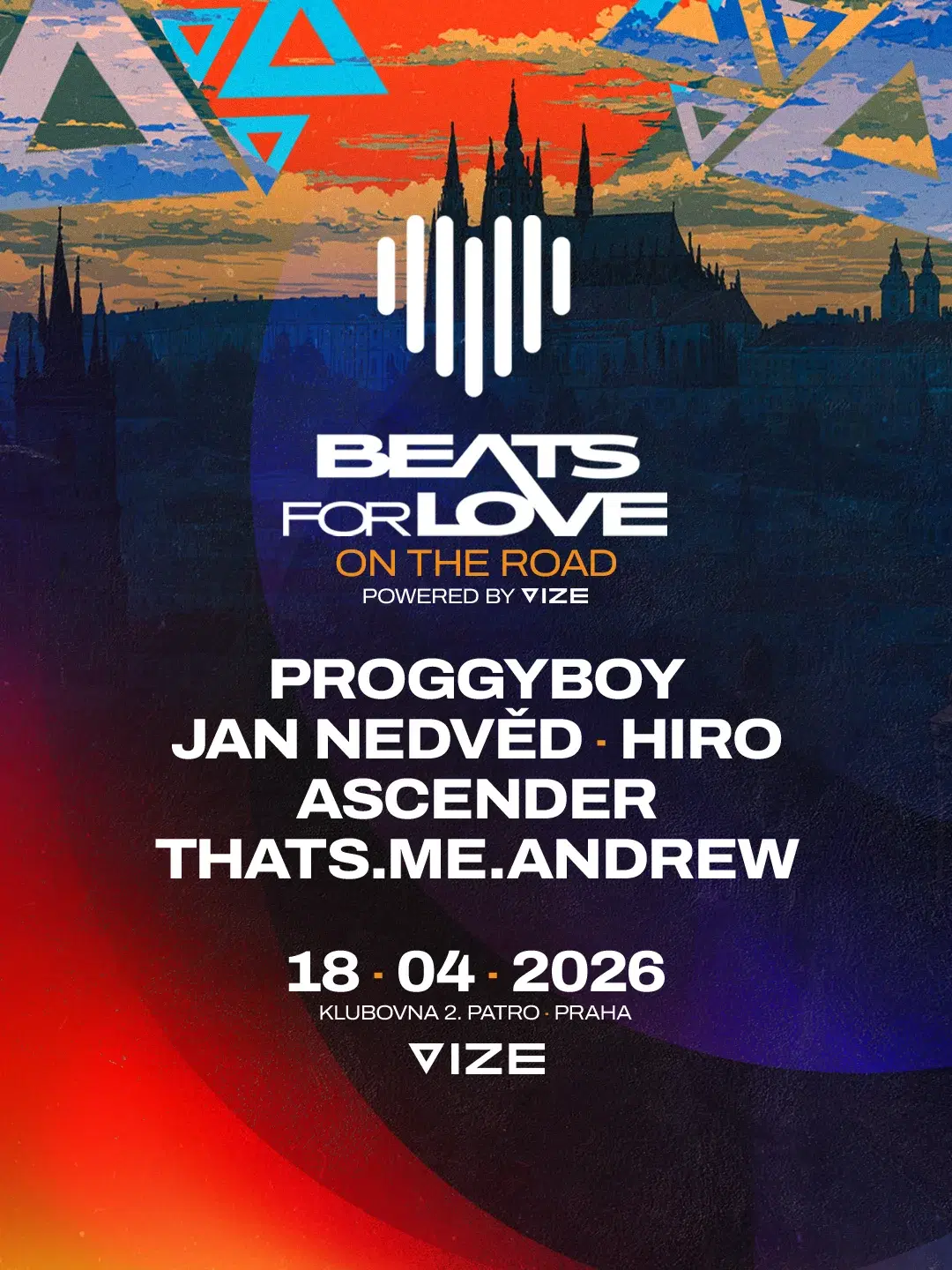 BEATS FOR LOVE On The Road: PRAGUE ♡ Powered by VIZE