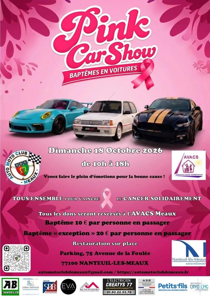 PINK CAR SHOW