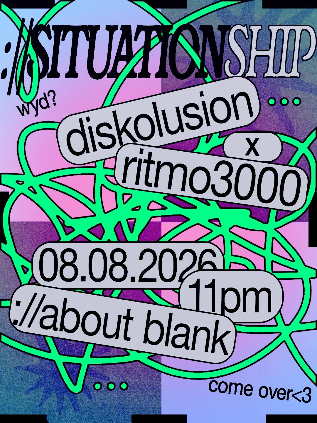 ://situationship: Diskolusion x RITMO3000