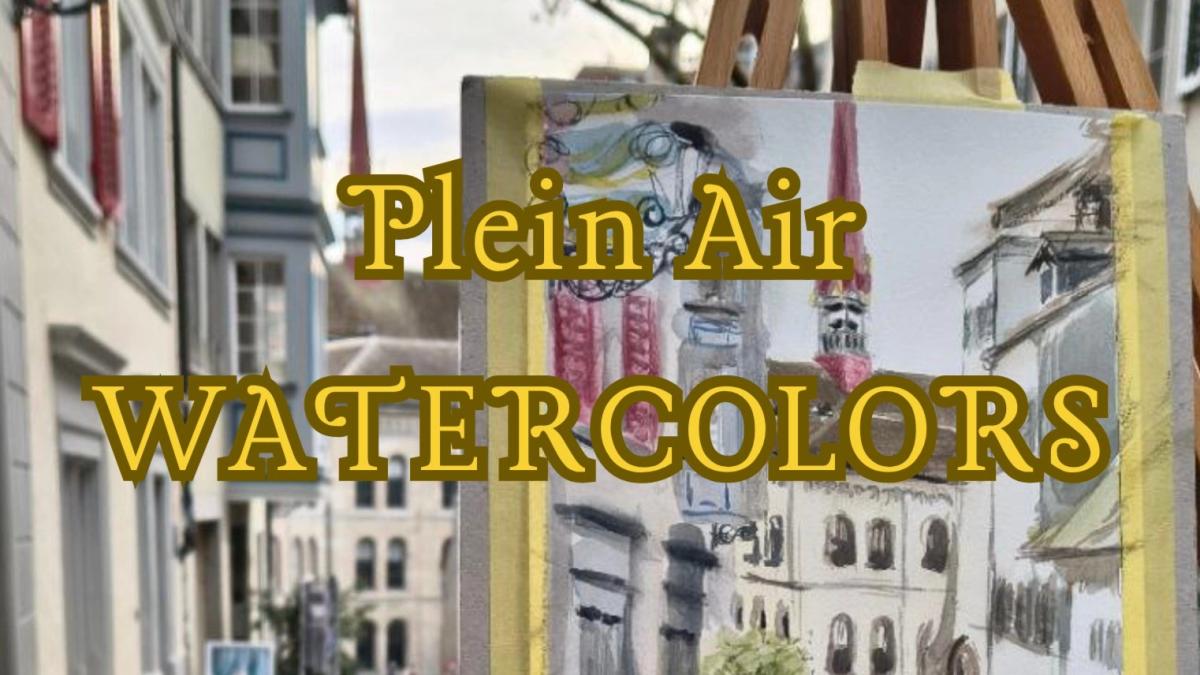 👩🎨 Plein Air Watercolors (ETH)