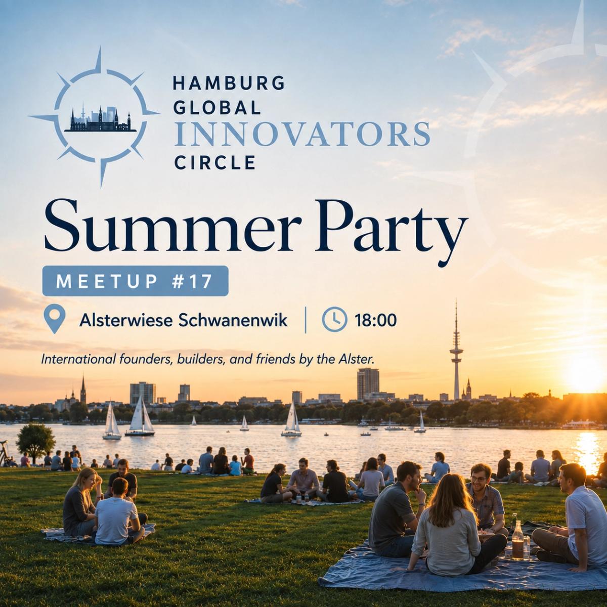 Hamburg Global Innovators Circle Summer Party 🏝️