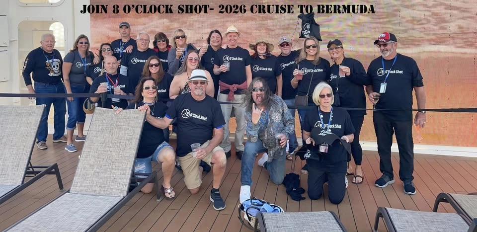 8 O'Clock Shot is going on a cruise!