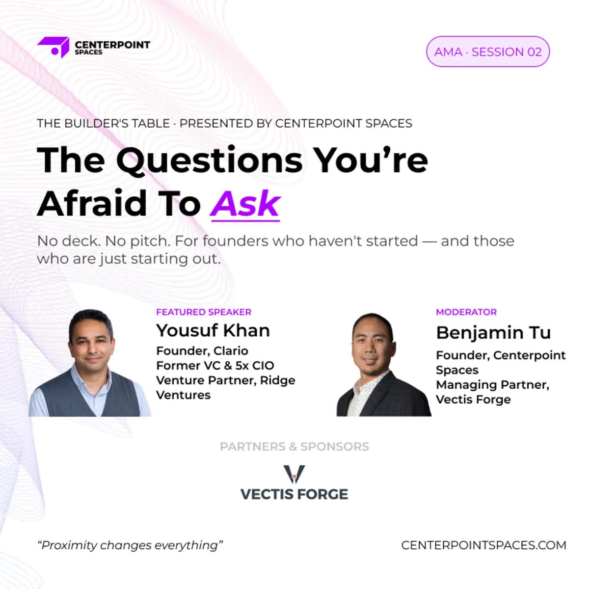 The Questions You're Afraid to AsK