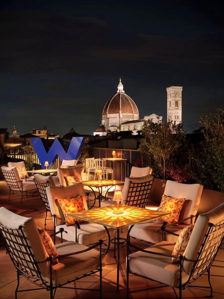 God Save The Wine sulla nuova Terrazza del W Florence Hotel Firenze