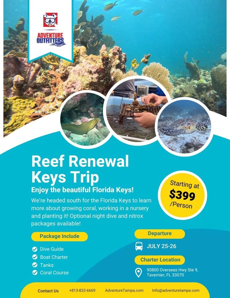 Reef Renewal Keys Trip