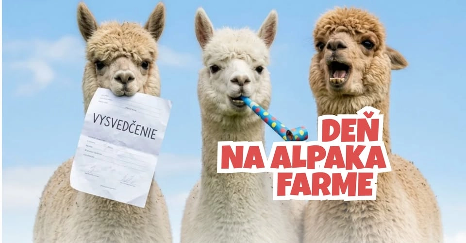 Deň na alpaka farme