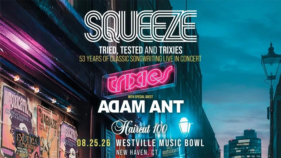 Squeeze at Westville Music Bowl (New Haven)