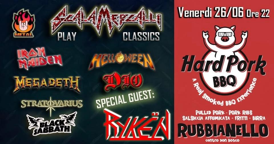 SCALA MERCALLI Play Classic+ RYKEN : Live HARD PORK (Festa della Birra-Rubbianello FM)