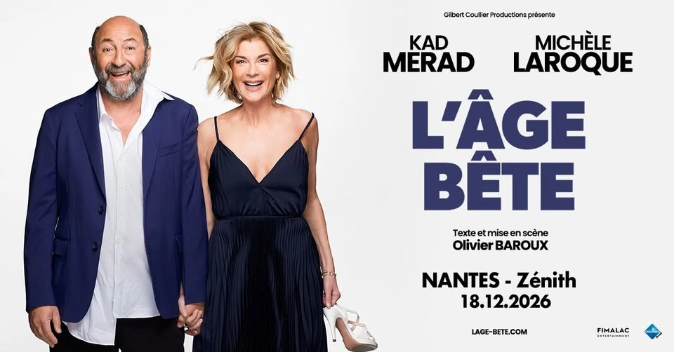 MICHÈLE LAROQUE & KAD MERAD - NANTES