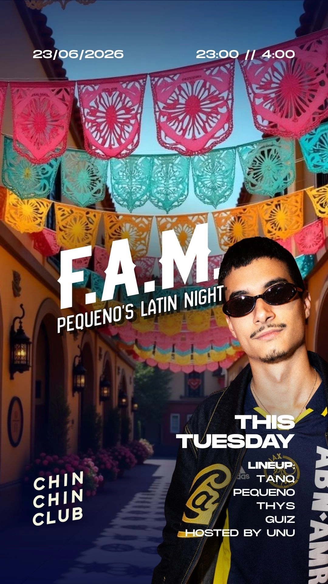 F.A.M: Pequeno's latin night
