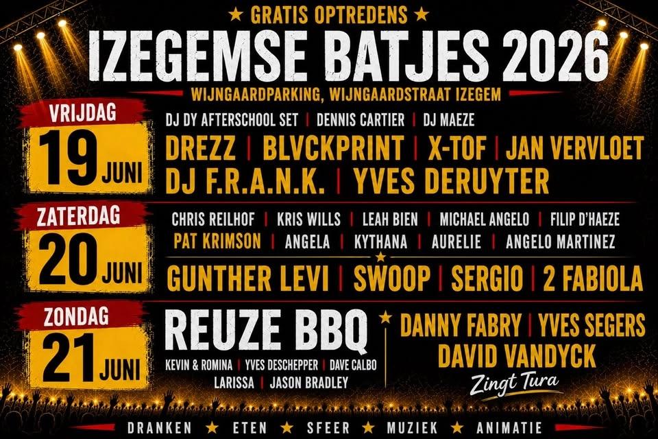 Batjes Izegem 2026
