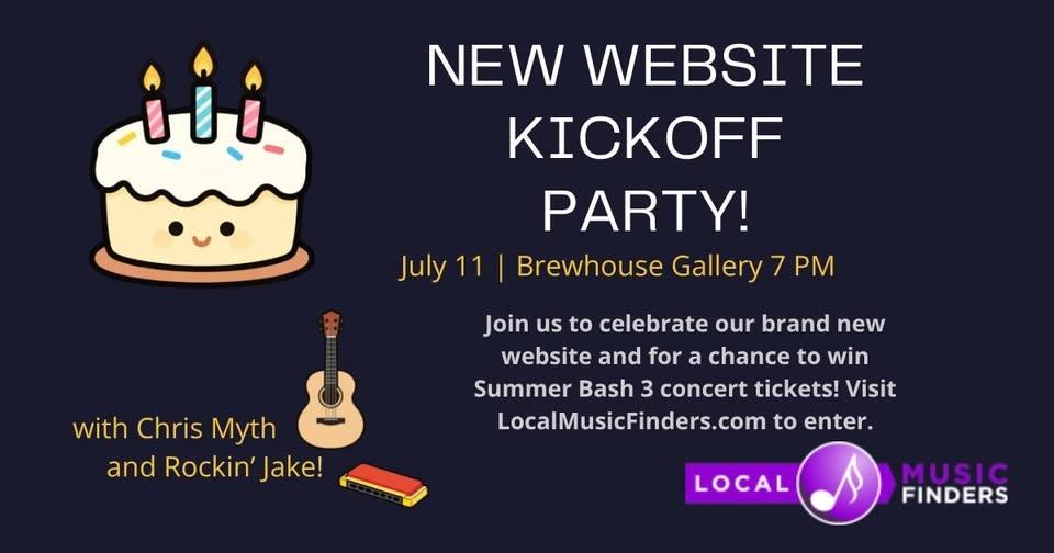 New Website Kickoff Party!