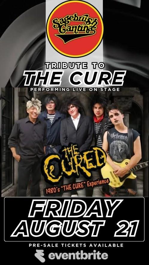 Tribute To The Cure Performing Live On Stage (The Cured) Friday August 21st @ 8pm