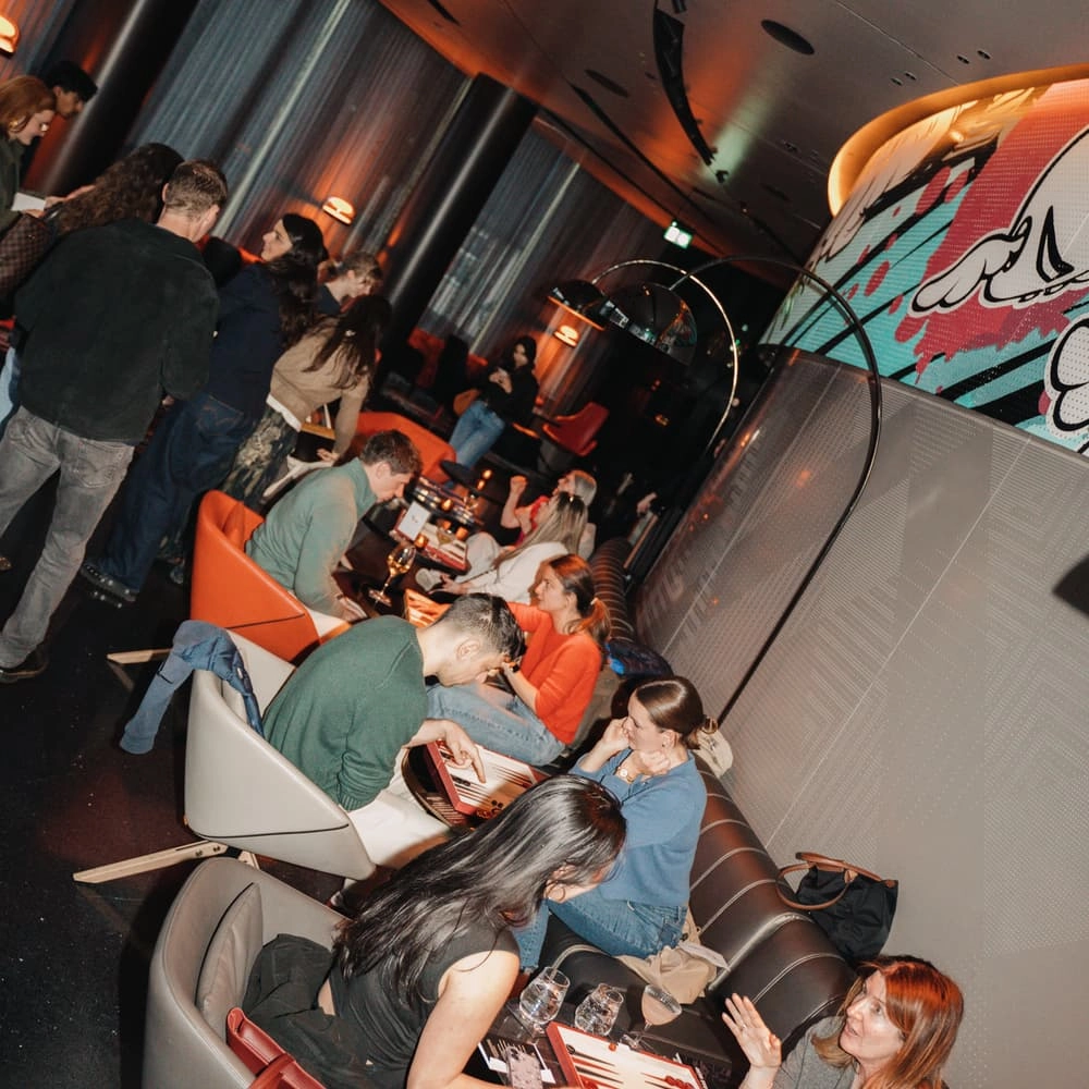 Backgammon Social x Art'otel