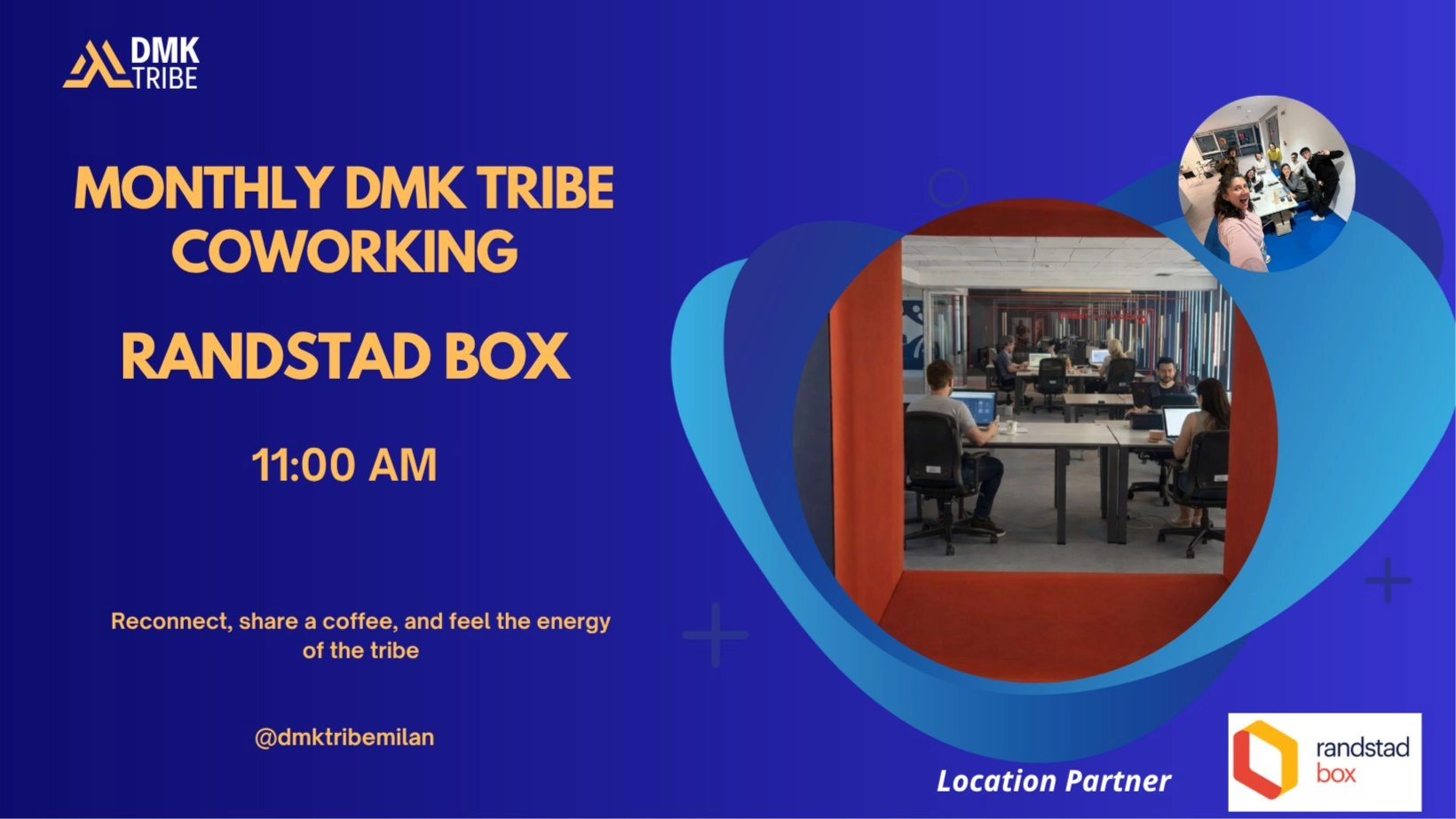 🌟 11 AM- MILAN : COWORKING DAY AT RANDSTAD BOX🌟