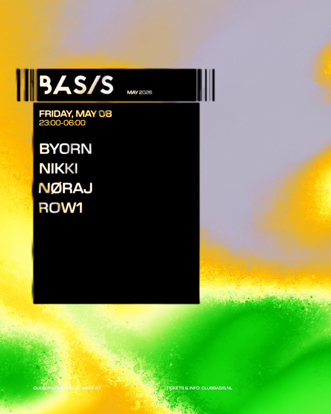 BASIS/ BYORN/ NIKKI/ NรRAJ/ ROW1
