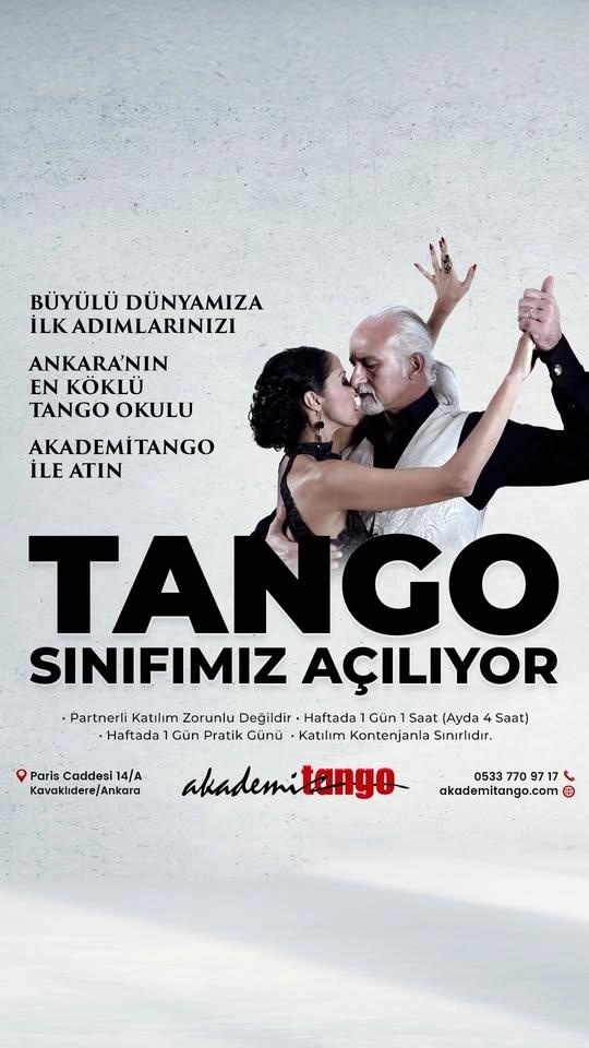 Yeni Tango Sınıfımız Açılıyor