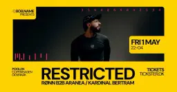 RESTRICTED - POOLEN Copenhagen - FRIDAY MAY 1st