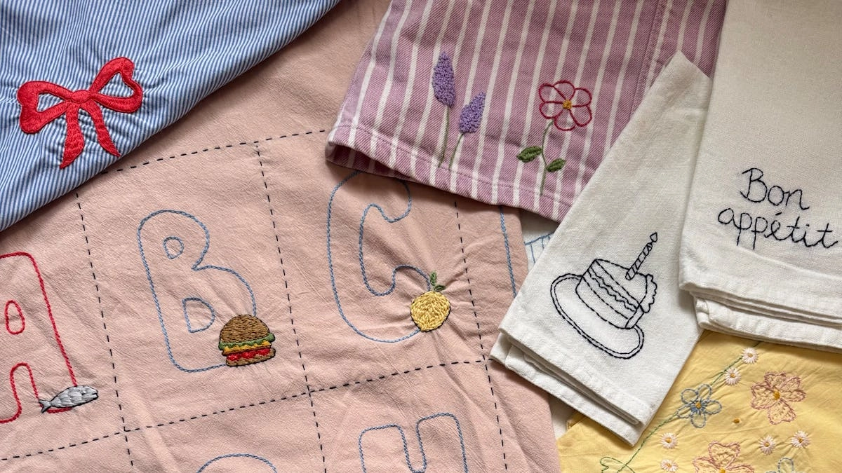 Broderi & Babyer - workshop med Malene Bækgaard