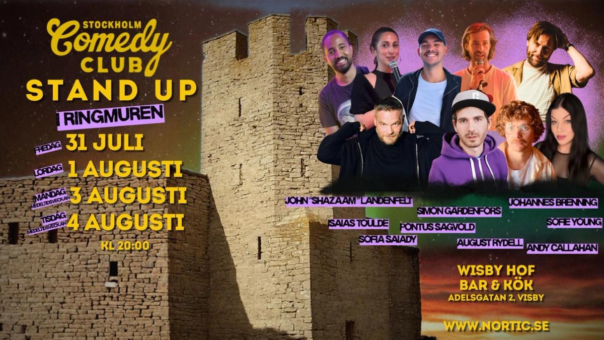 Stand up i ringmuren