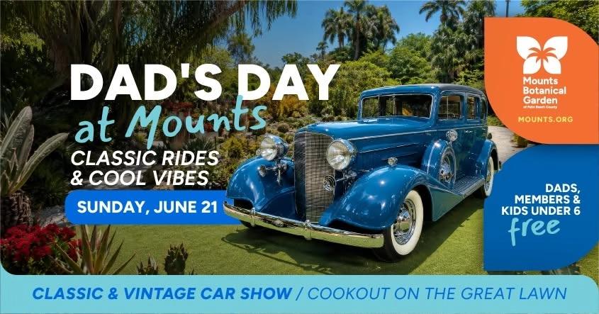 Dad's Day in the Garden: Classic Rides & Cool Vibes
