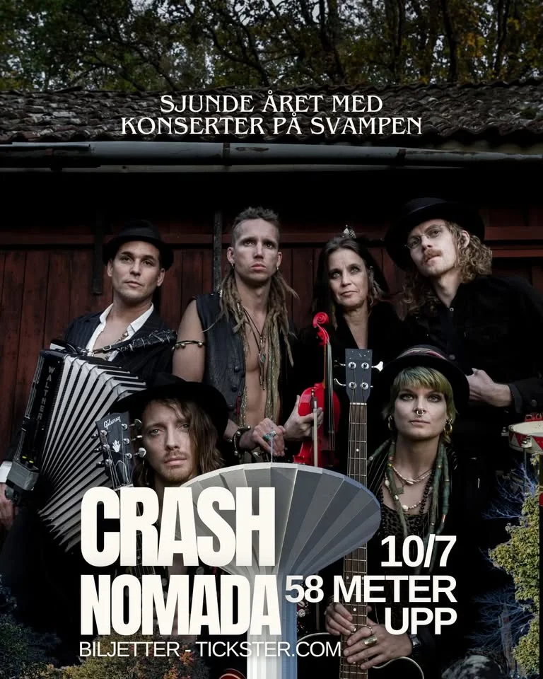 58 meter upp med Crash Nomada