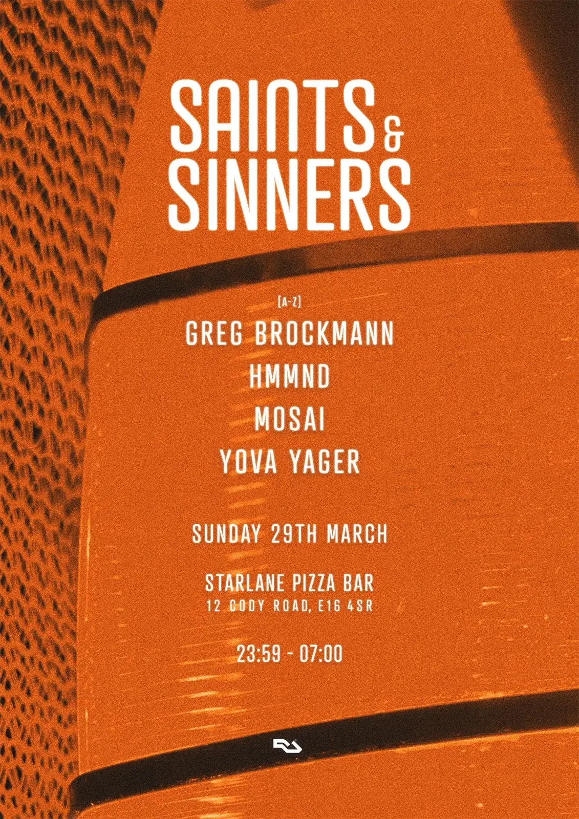 Saints & Sinners Yova Yager, HMMND, Mosai & Greg Brockmann