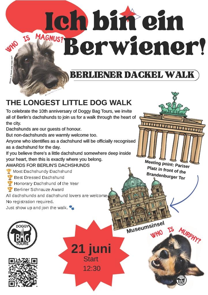 Ich Bin Ein Berwiener: The Longest Little Dog Walk