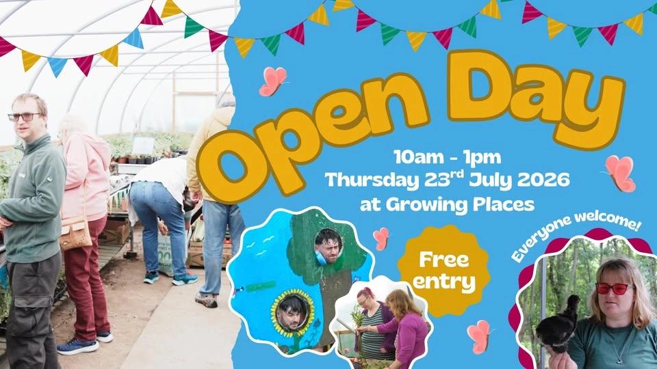 Growing Places Open Day 2026