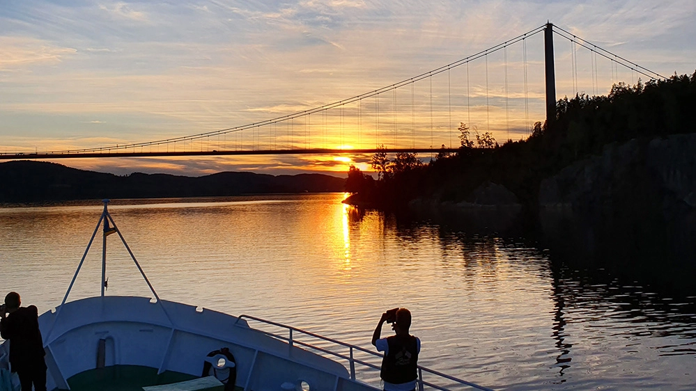 Kvällstur från Härnösand