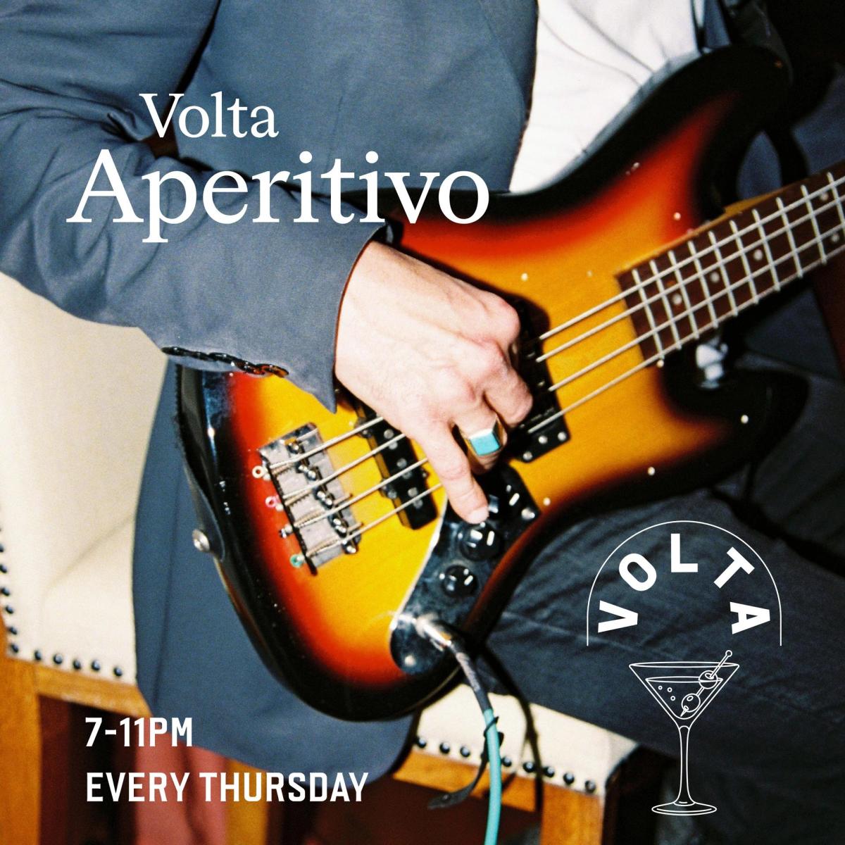 Volta Aperitivo with Live Music
