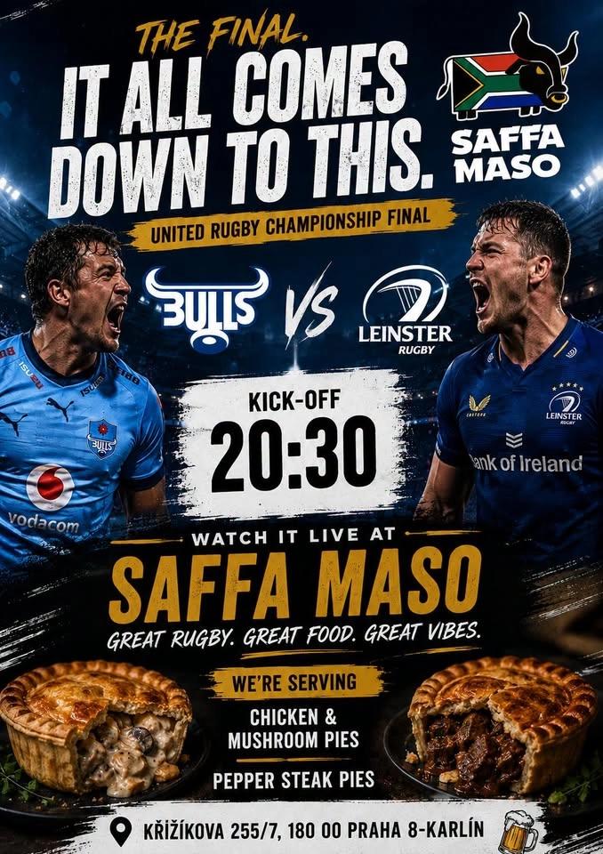 URC final Bulls Vs Leinster 🏉