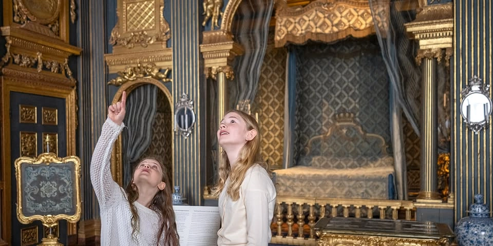 Familjevisning på Drottningholm