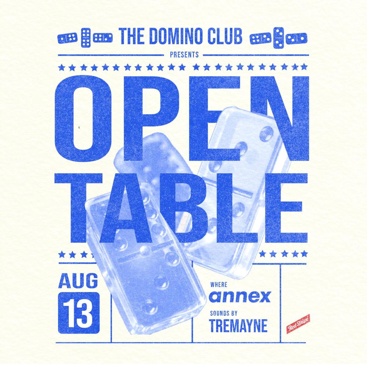 The Domino Club: Open Table