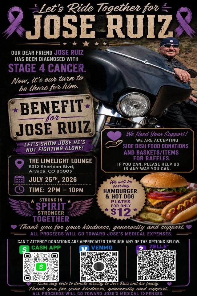 Benefit for Jose Ruiz