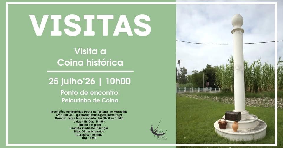 Visita guiada a Coina histórica