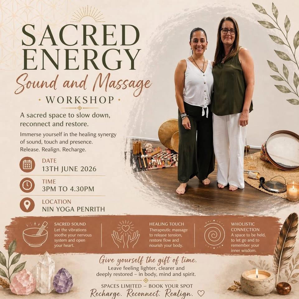 Sacred Energy, Sound and Massage