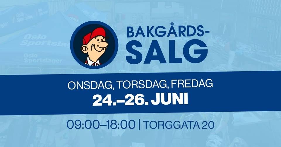 Bakgårdssalg hos Oslo Sportslager