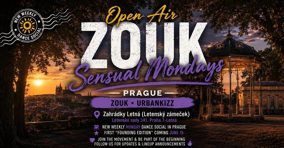 Letná Sensual Mondays (OpenAir Zouk & Kizz)