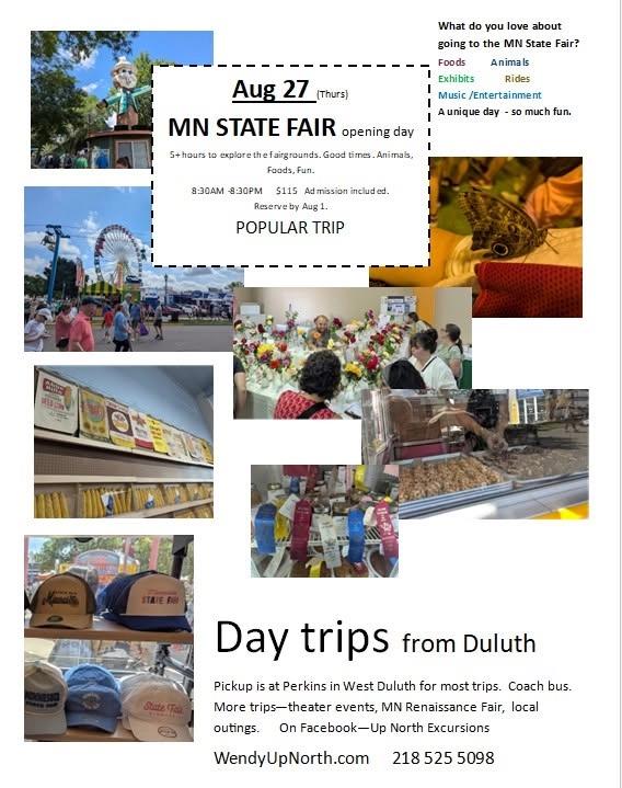 Day Trip to the Minnesota State Fair - opening day