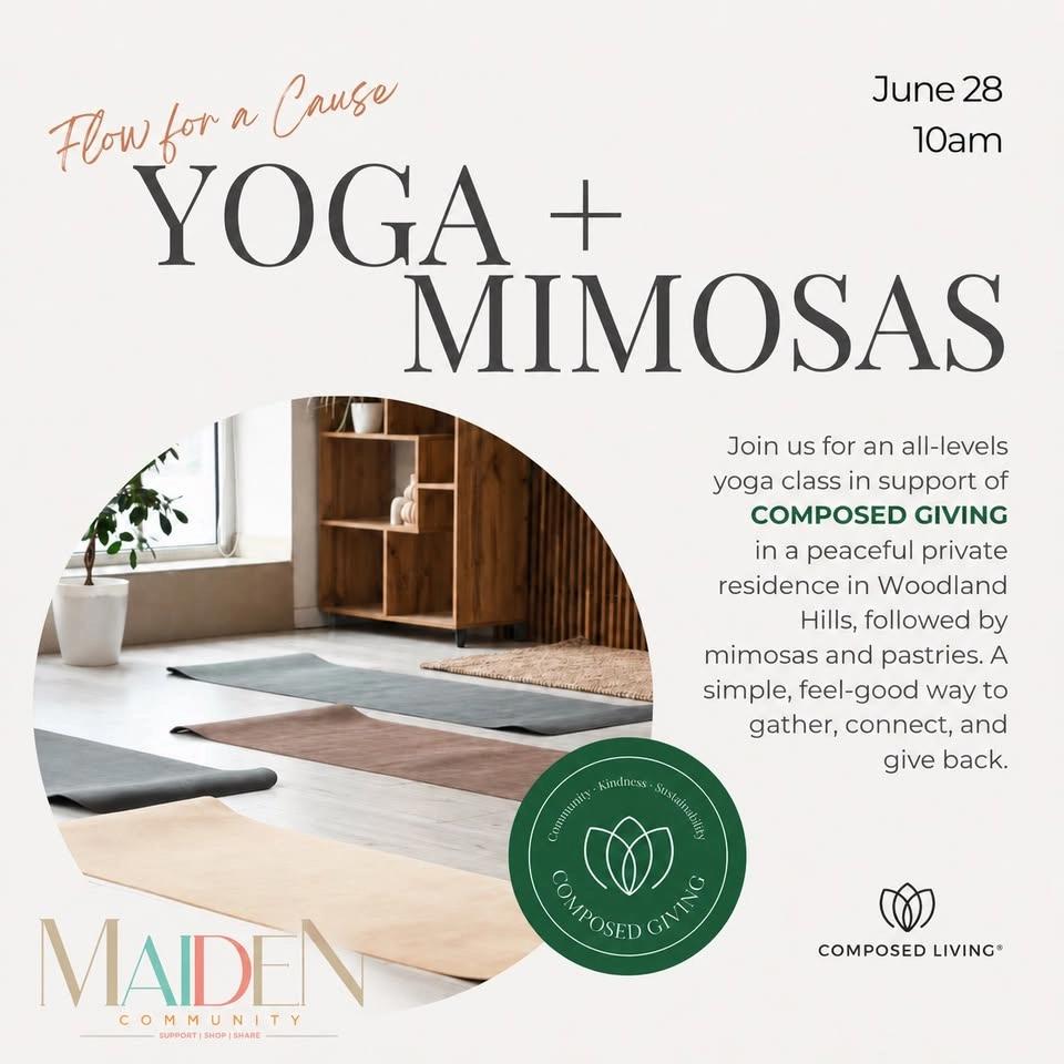Yoga & mimosas
