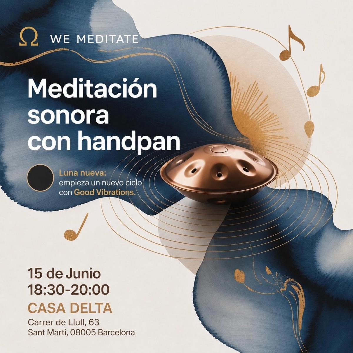 🌑 We Meditate Ω Handpan Sound Meditation
