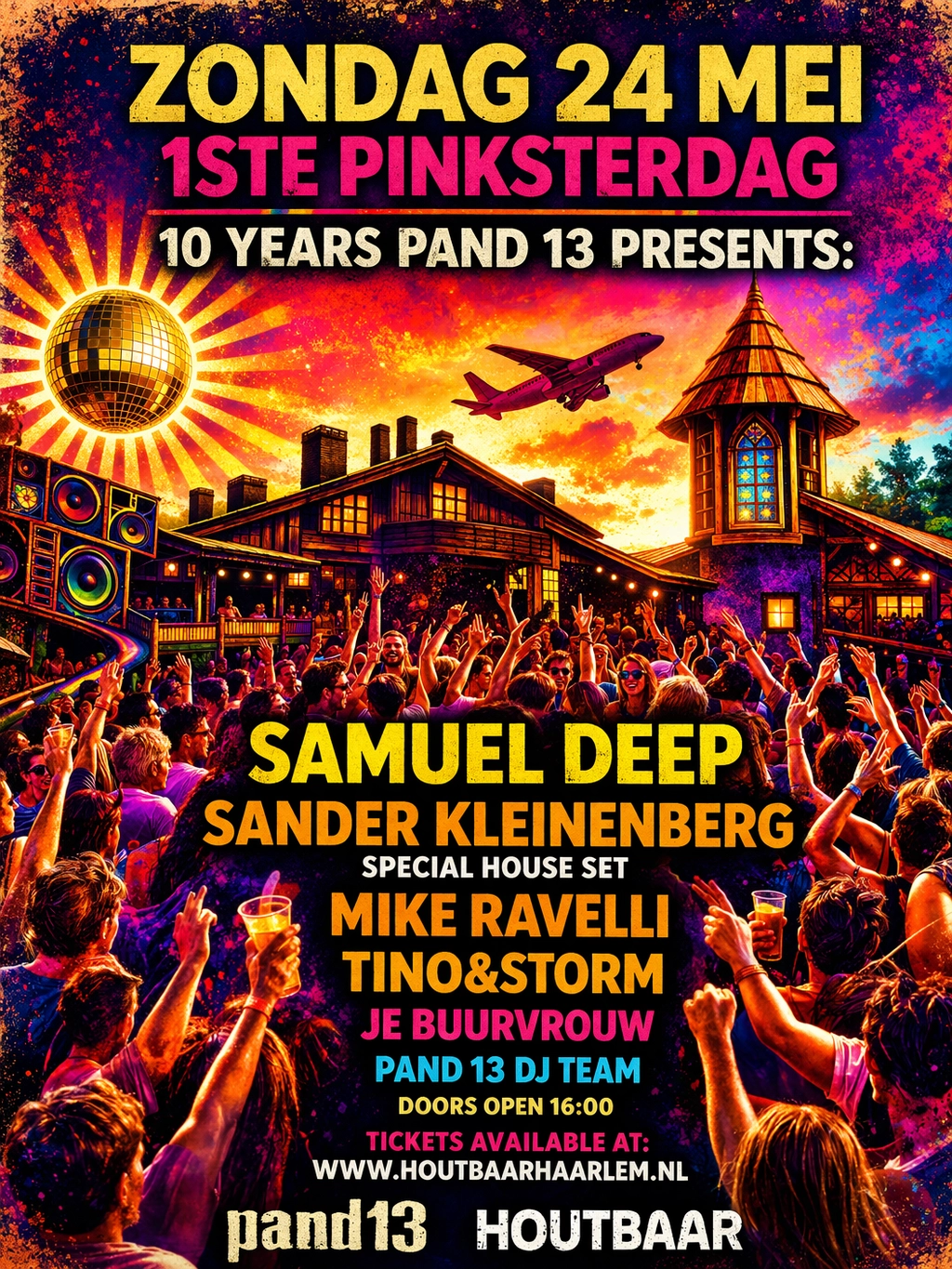 10 yrs of Pand 13 presents Samuel Deep & Sander Kleinenberg