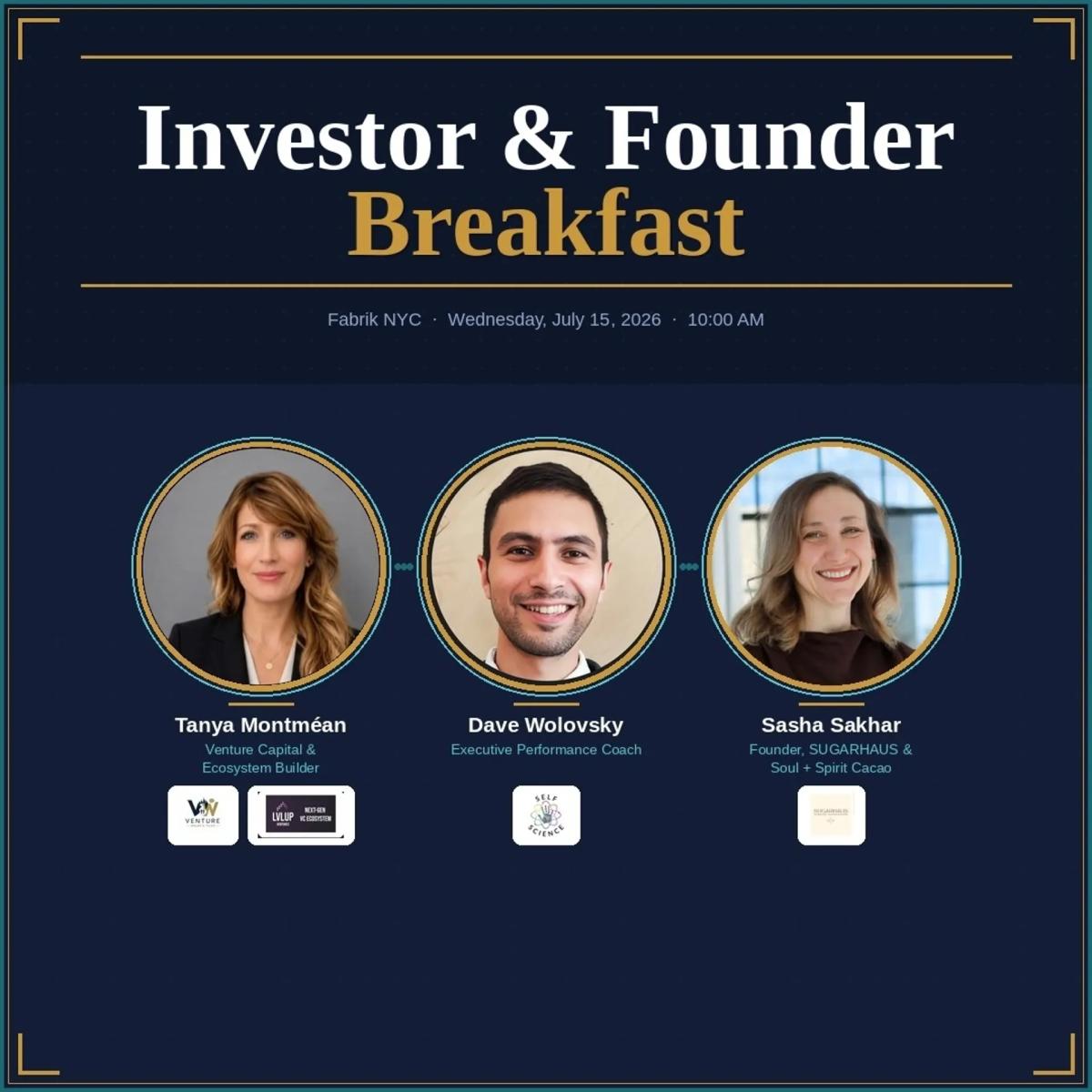 Founder & Investor Breakfast Mixer