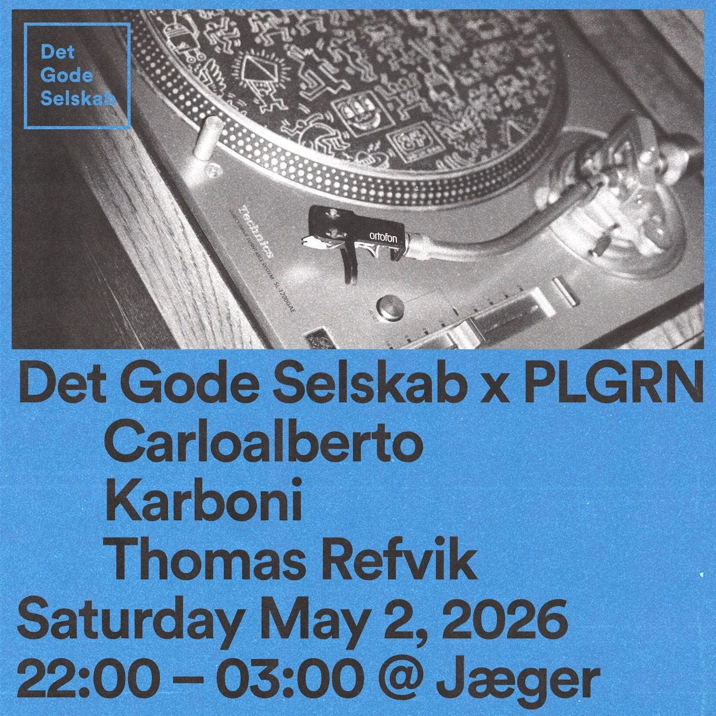 Det Gode Selskab x PLGRN: KARBONI + Carloalberto + Thomas Refvik