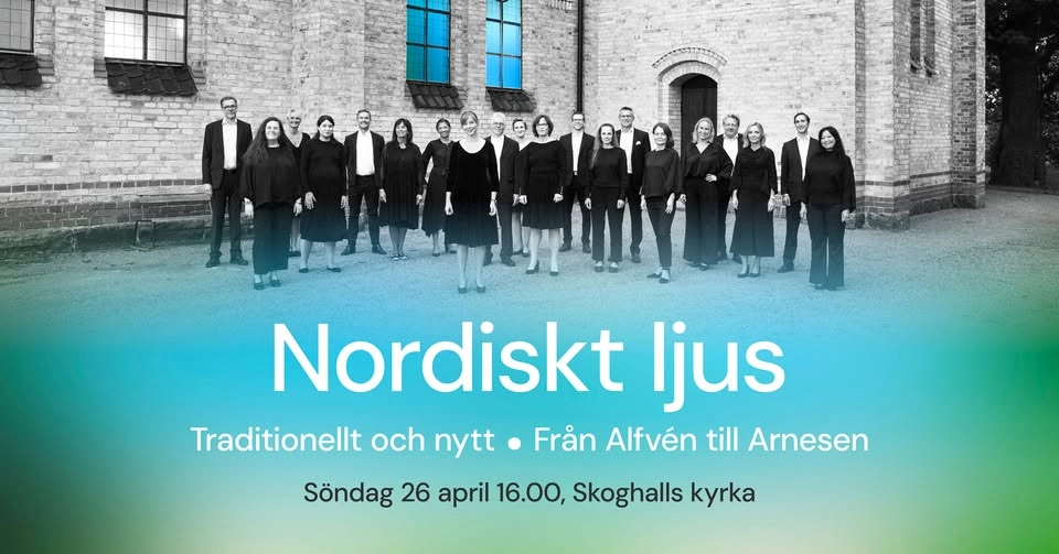 Konsert i Skoghall: Gustavsbergs Vokalensemble